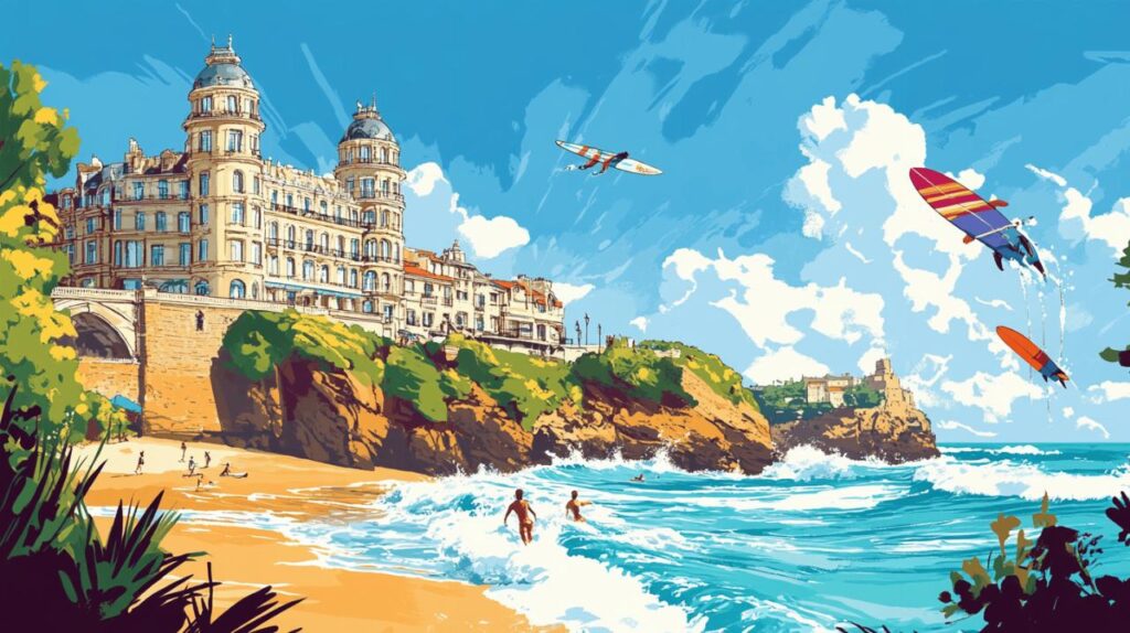 Exploring the Charm of Biarritz Through Cultural Tours and Surfing Adventures